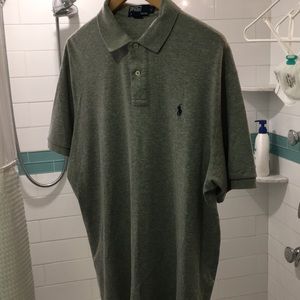 Grey polo by Ralph Lauren